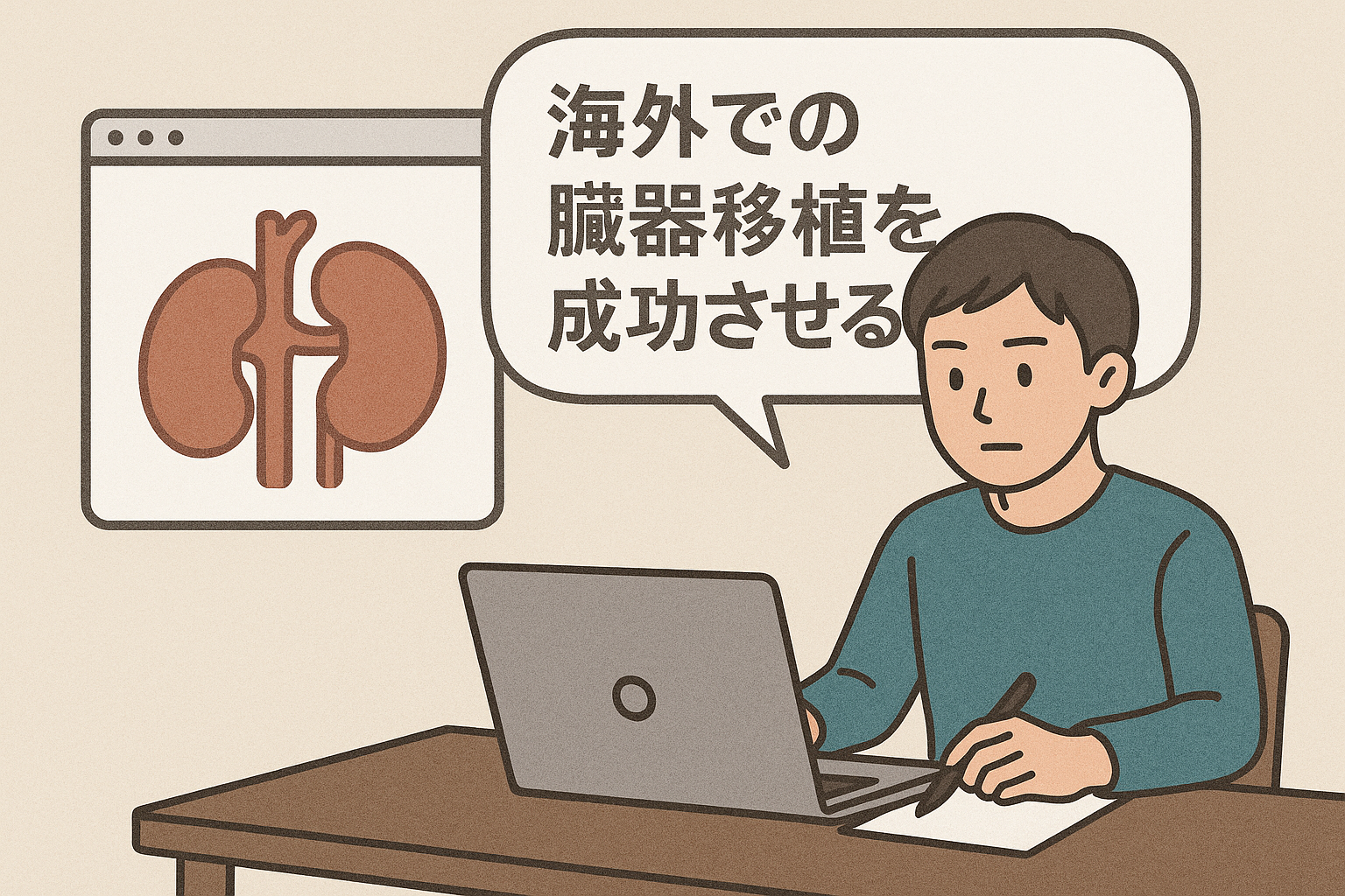 海外での臓器移植を成功させるには